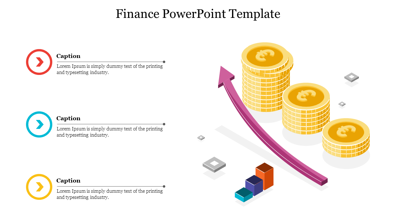 Fantastic Free Circle Model Finance PowerPoint Template